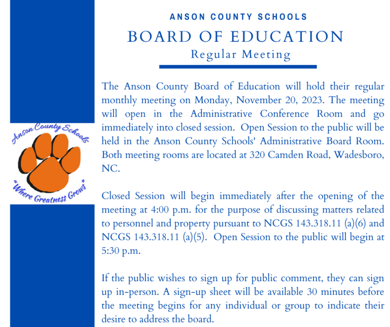 BOE meeting