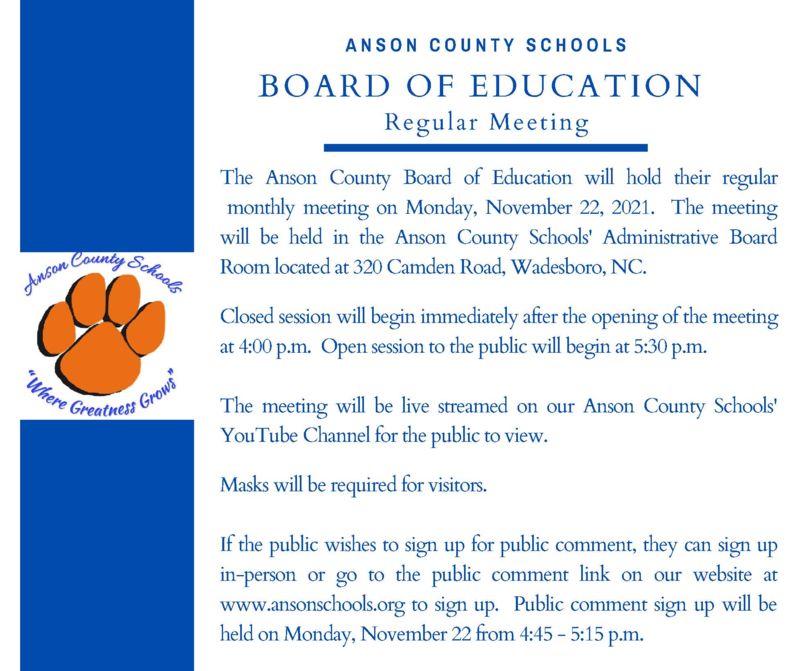 BOE meeting